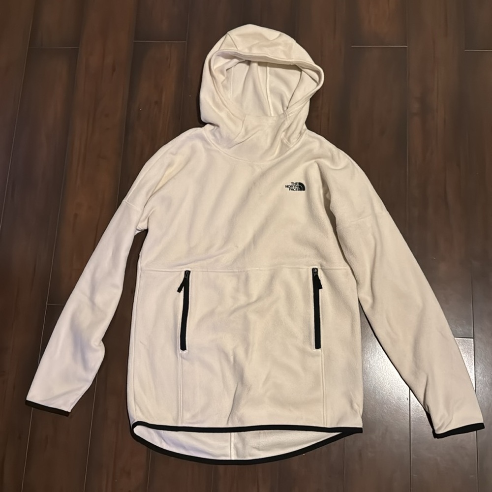 North Face fleece hoodie